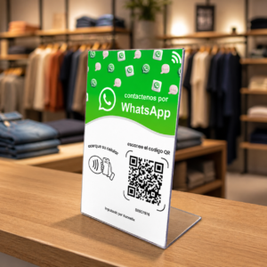 Cartel QR whatsapp